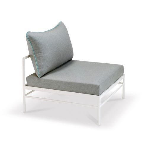 Chauffeuse contemporaine - RIVAGE - VLAEMYNCK - en Sunbrella® / en Batyline® / en aluminium extrudé