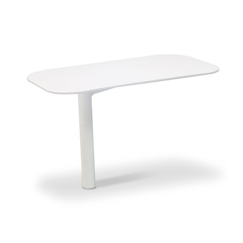 Table d'appoint contemporaine - RIVAGE - VLAEMYNCK - en aluminium / avec piètement en aluminium / rectangulaire
