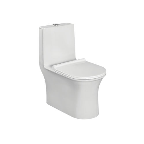 WC à poser - FABIO S-220 - HSIL Limited (Hindware) - en céramique / résidentiel / allongé