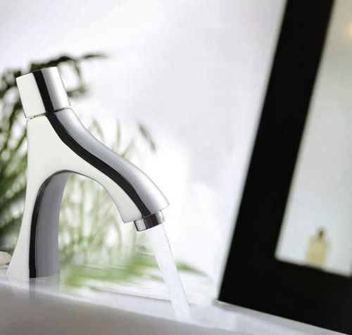 Mitigeur de vasque - HINDWARE ITALIAN: ARMADA - HSIL Limited (Hindware) - à poser / en métal chromé / 1 trou
