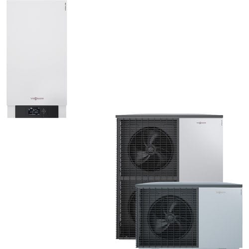 Pompe à chaleur aérothermique - VITOCAL 200-A - VIESSMANN - professionnelle / résidentielle / d'extérieur
