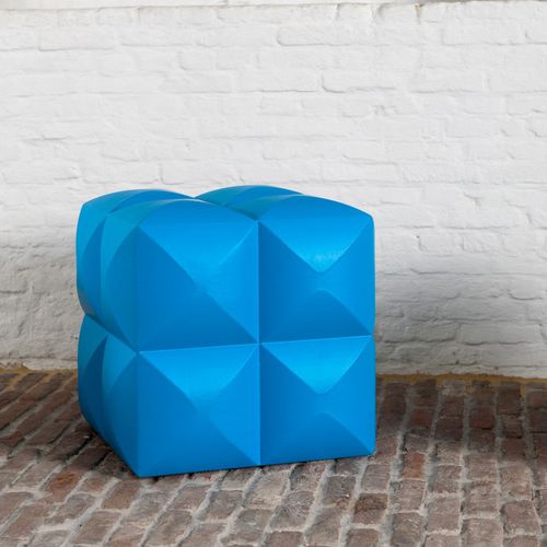Pouf contemporain - THE BENCH - SIXINCH Furniture - Design - Foamcoating - en mousse haute densité / carré / personnalisable