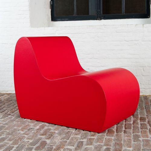 Fauteuil contemporain - S1 - SIXINCH Furniture - Design - Foamcoating - en mousse haute densité / en mousse haute densité / personnalisable