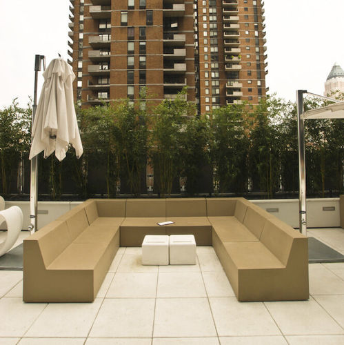 Canapé modulable - TRINITY - SIXINCH Furniture - Design - Foamcoating - contemporain / d'extérieur / en mousse haute densité