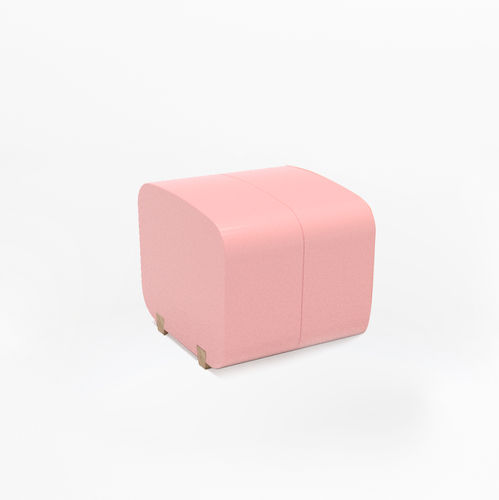 Pouf contemporain - Connection 001 - SIXINCH Furniture - Design - Foamcoating - en chêne / en mousse haute densité / autres formes