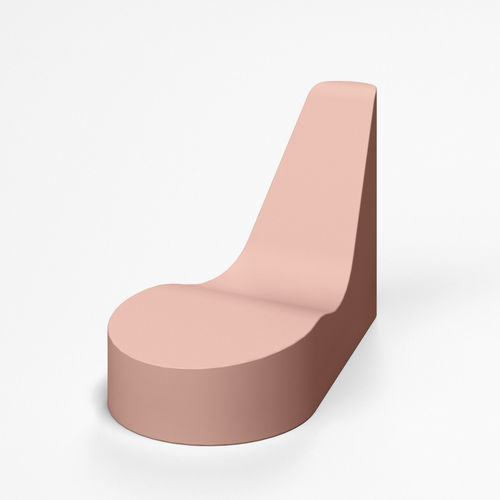 Chaise longue contemporaine - Flower - SIXINCH Furniture - Design - Foamcoating - en mousse haute densité enduite / en mousse haute densité enduite / d'extérieur