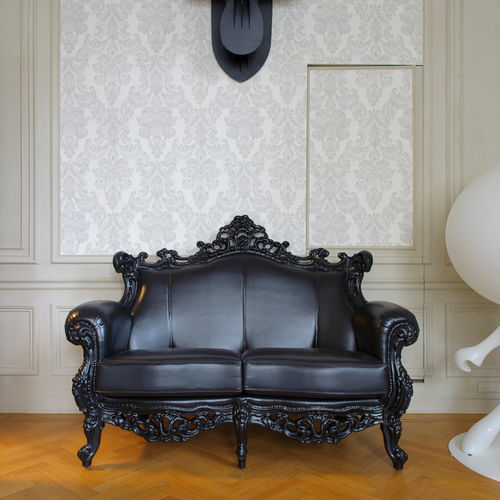 Canapé de style Louis XVI - LOUIS  - SIXINCH Furniture - Design - Foamcoating - en tissu / avec accoudoirs / gris