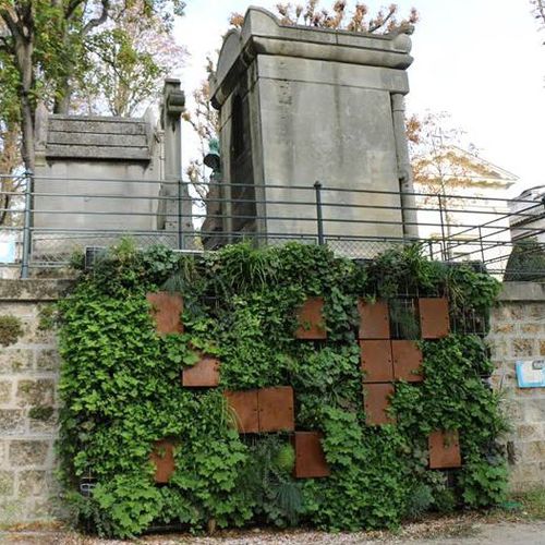 Mur végétal d'extérieur - COLUMBARIUM - TRACER - avec structure modulaire