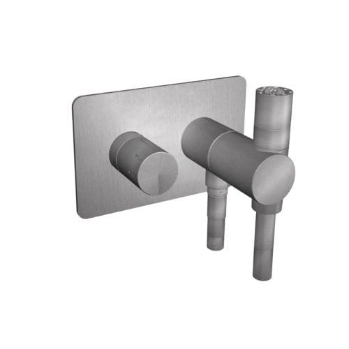 Mitigeur de vasque - 70944 INOX - Bongio - de douche / à encastrer / thermostatique