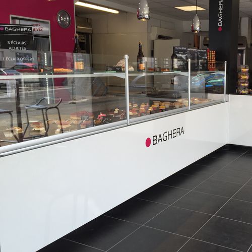 Vitrine réfrigérée comptoir - LE FOURNIL DE BAGHERA - OCF - pour pâtisserie / pour boulangerie