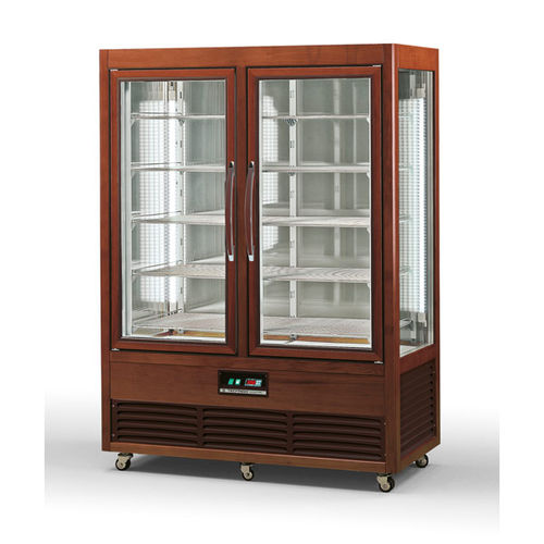 Vitrine réfrigérée armoire - SALOON 1010 G - TECFRIGO SPA  - pour commerce / avec éclairage / sur roulettes