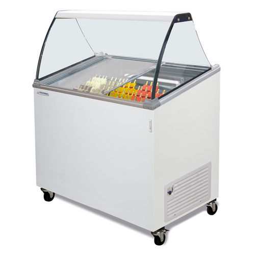 Vitrine réfrigérée comptoir - STECCO 3 - TECFRIGO SPA  - pour commerce / avec éclairage / à glaces