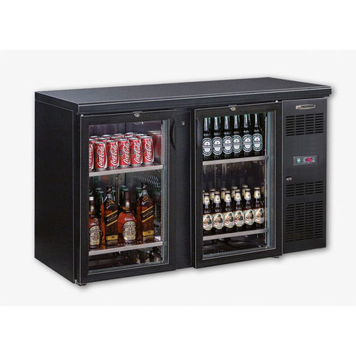 Armoire à boissons professionnel - EUROBAR 3P GLASS - TECFRIGO SPA  - sous plan / 3 portes / horizontal