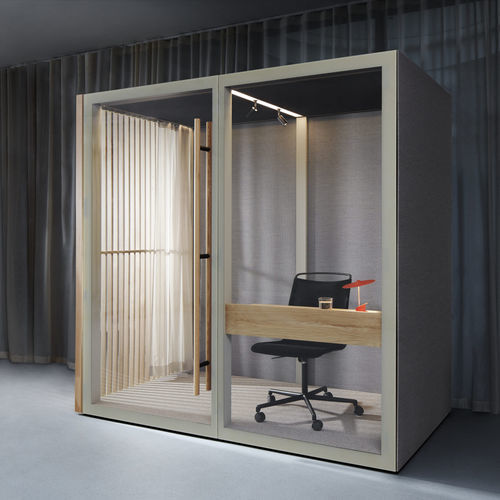 Cellule de concentration acoustique - ZEN POD® - ABSTRACTA - pour réunion / pour 1 personne / pour 2 personnes