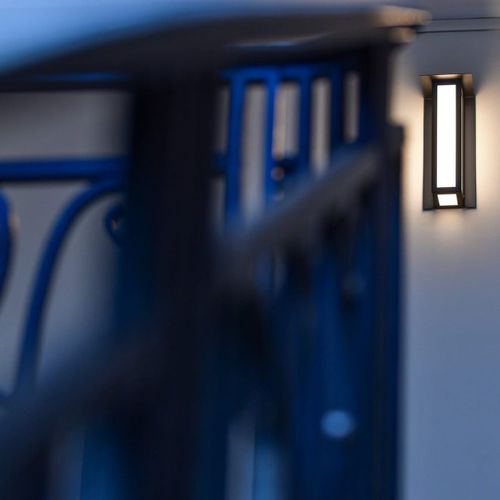 Applique murale Art Déco - CORVUS 330 - raphael armand luminaires - d'extérieur / en PMMA / en acier laqué