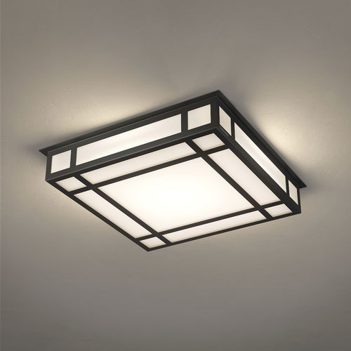 Luminaire apparent - CROISÉE 600 - raphael armand luminaires - à LED / carré / géométrique