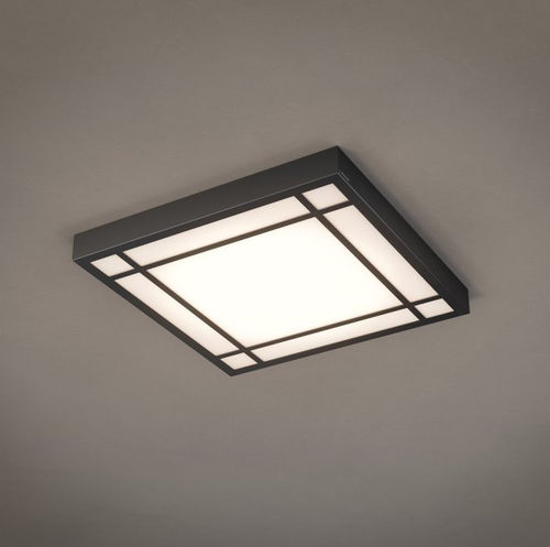 Luminaire Art Déco - CLAUSTRAL 600 - raphael armand luminaires - encastrable au plafond / à LED / carré
