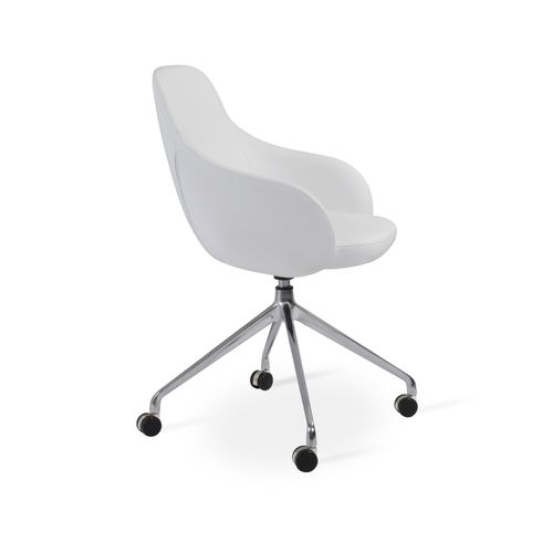 Chaise contemporaine - GAZEL - sohoConcept - d'intérieur / en tissu / en bois