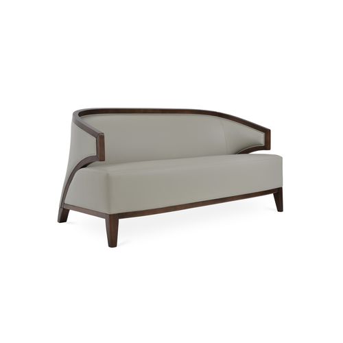 Canapé contemporain - MOSTAR  - sohoConcept - en laine / en simili cuir / gris