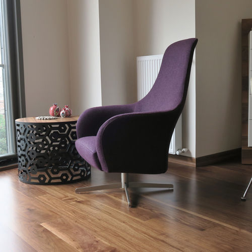 Fauteuil contemporain - PIERRE - sohoConcept - en tissu / professionnel / piètement étoile