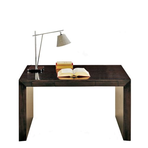 Bureau contemporain - T-698 - ArtesMoble - en noyer / sur mesure / pour hôtel