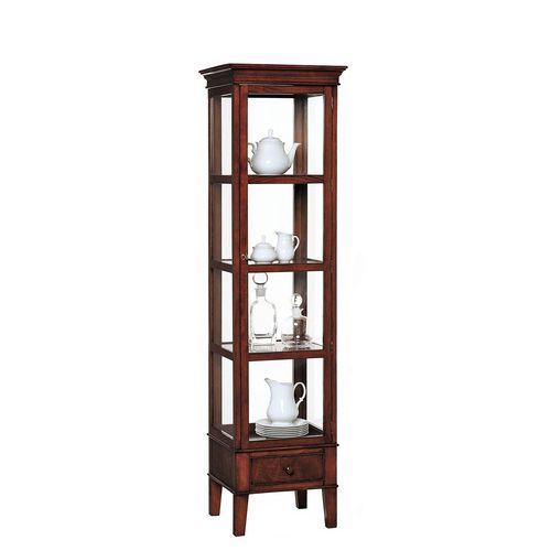 Vitrine classique - T-559 - ArtesMoble - en verre / en noyer / en hêtre