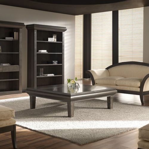 Table basse classique - T-795 - ArtesMoble - en noyer / en hêtre / avec piètement en hêtre