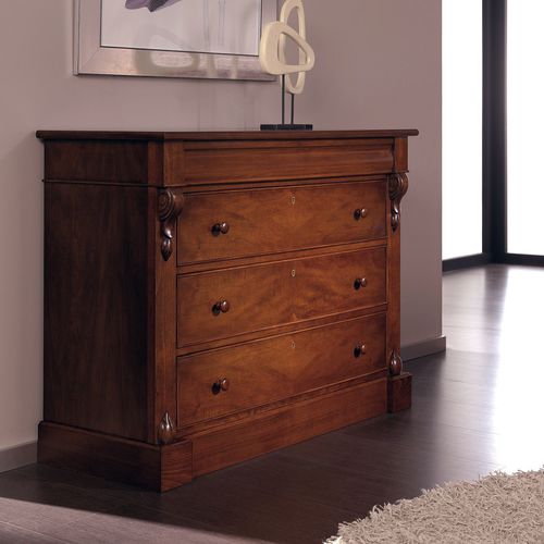 Commode classique - T-487 - ArtesMoble - en noyer / en hêtre / sur mesure