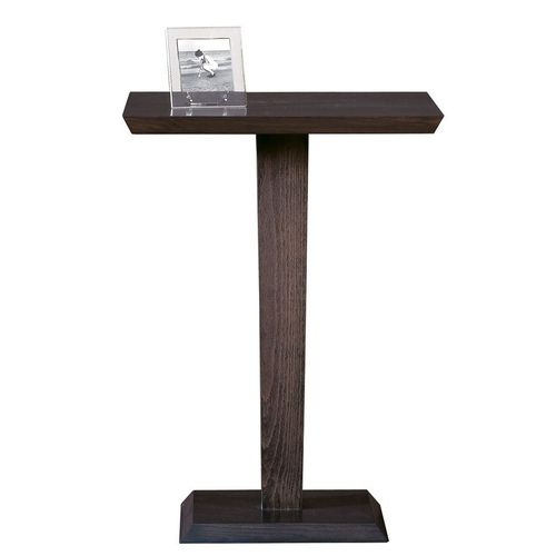 Guéridon contemporain - T-779 - ArtesMoble - en hêtre / en noyer / avec piètement en hêtre
