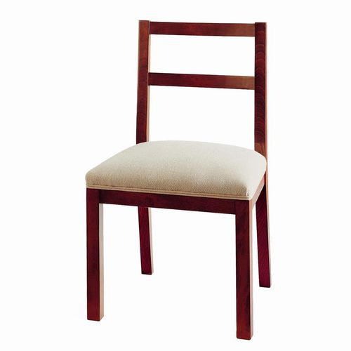 Chaise contemporaine - T-664T - ArtesMoble - d'intérieur / en tissu / avec piètement en hêtre