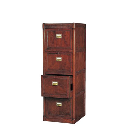 Armoire de classement haute - T-550 - ArtesMoble - en noyer / en hêtre / à tiroirs