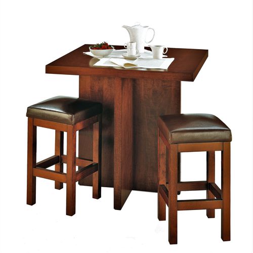 Table mange-debout contemporaine - T-709 - ArtesMoble - en hêtre / en noyer / avec piètement en hêtre