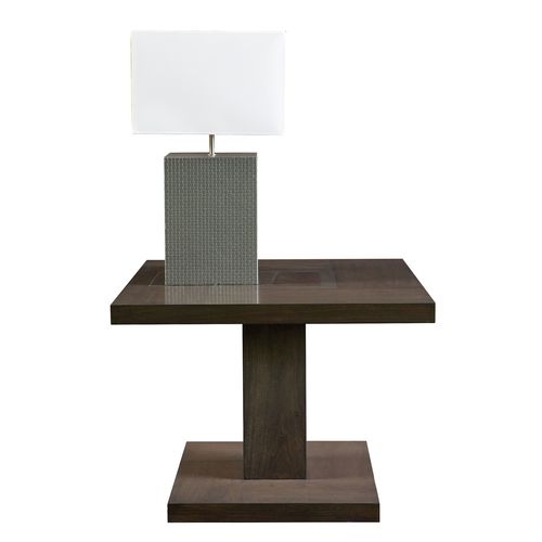Table d'appoint contemporaine - T-826 - ArtesMoble - en noyer / en hêtre / avec piètement en hêtre