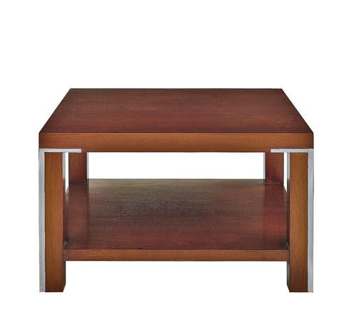 Table d'appoint contemporaine - T-753 - ArtesMoble - en noyer / en hêtre / en acier inoxydable