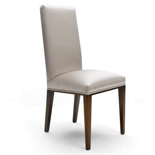 Chaise contemporaine - T-855T - ArtesMoble - d'intérieur / en tissu / avec piètement en hêtre