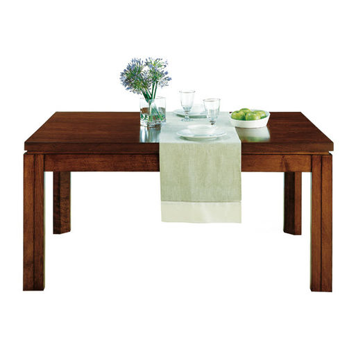 Table à manger contemporaine - T-690 - ArtesMoble - en noyer / avec piètement en hêtre / rectangulaire