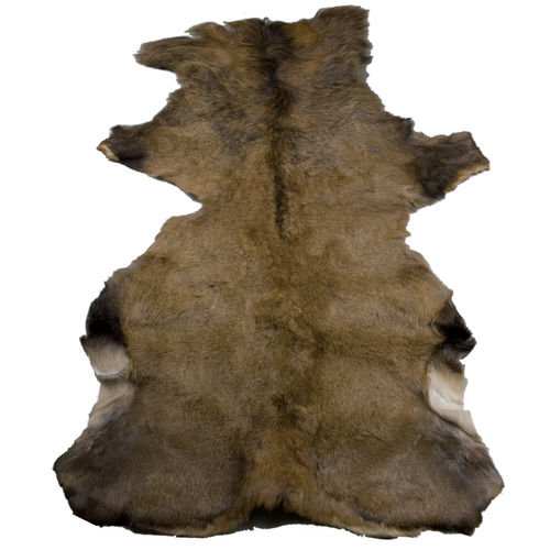 Tapis traditionnel - DEER SKIN - Gie El - uni / en peau de bête