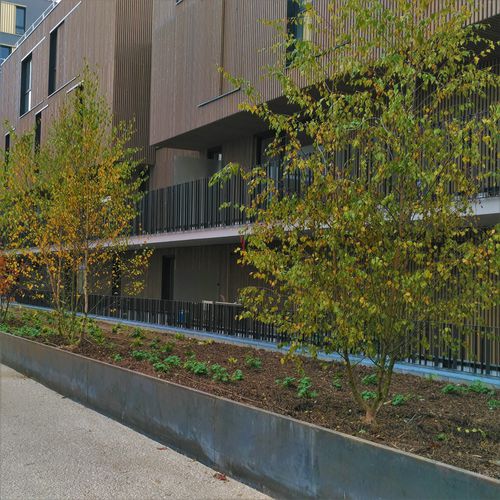 Bordure de jardin - Costière - ATECH - pour aménagement paysager / en aluminium / en acier COR-TEN®