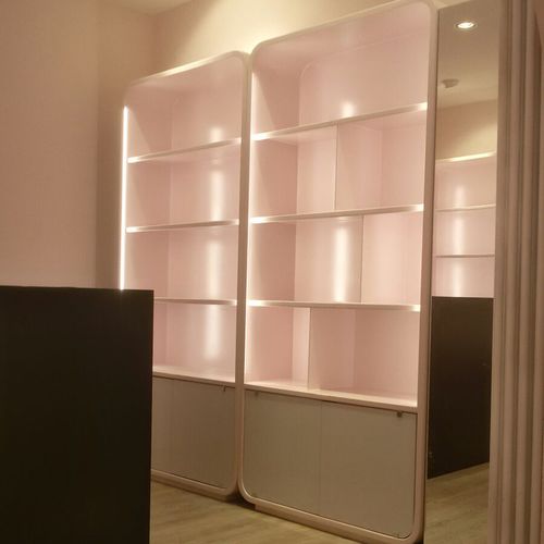 Armoire contemporaine - MIIN - FREPAT URBAN EQUIPMENT - en acier / à portes battantes / pour hôtel