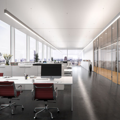 Luminaire suspendu - IDOO.LINE  MODULAR SYSTEM - Herbert Waldmann GmbH & Co. KG - à LED / linéaire / IP40