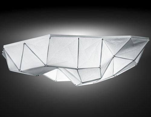 Plafonnier contemporain - 2 - Octavio Amado - en polymère / en papier / à LED