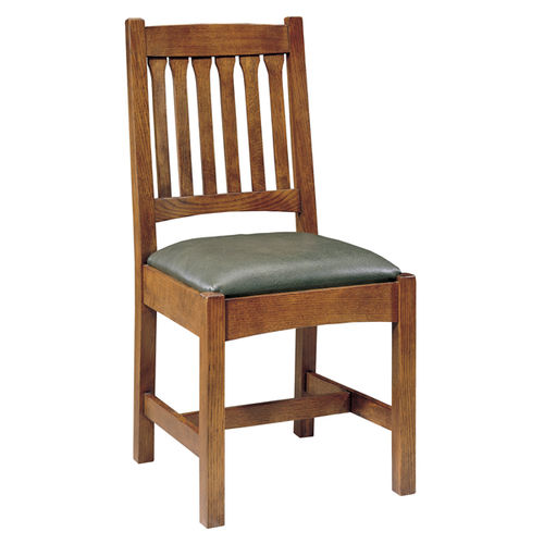 Chaise classique - MISSION : COTTAGE 89/91-323 - STICKLEY - d'intérieur / en chêne / avec piètement en cerisier