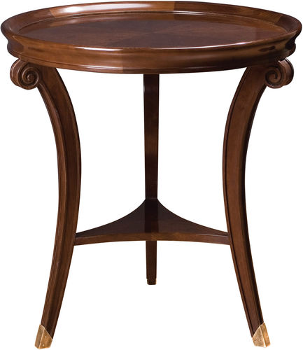 Table d'appoint classique - JOHN WIDDICOMB : TRIPOD JW-2720 - STICKLEY - en placage de bois / ronde / résidentielle