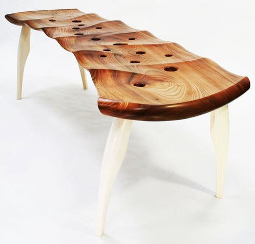 Banc design organique - RAZORFISH II - Chaircreative - en bois