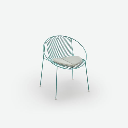 Chaise de salle à manger contemporaine - Hula  - HALDANE - d'intérieur / d'extérieur / en Sunbrella®