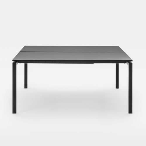Table de travail contemporaine - FIFTY 50 - Mara - en stratifié / en mélaminé / avec piètement en métal