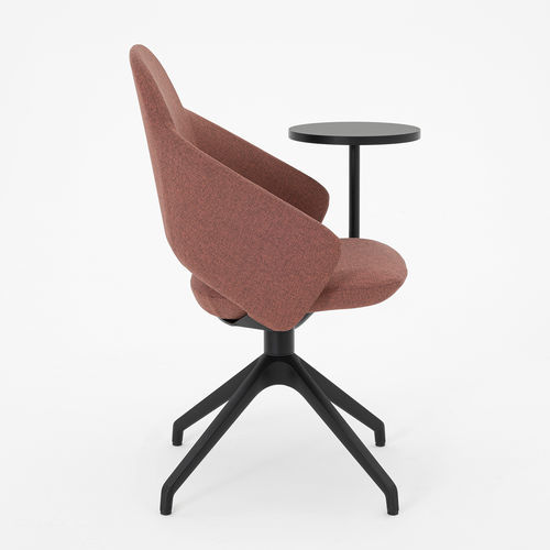 Chaise contemporaine - ICON SOFT DESK HB - Mara - d'intérieur / en tissu ignifuge / en Trevira CS®