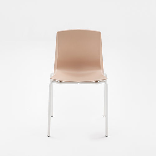 Chaise contemporaine - LOTO - Mara - d'intérieur / en polypropylène / avec piètement en métal