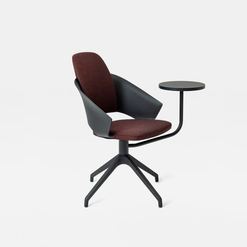 Chaise contemporaine - ICON DESK HB - Mara - d'intérieur / en tissu ignifuge / en Trevira CS®