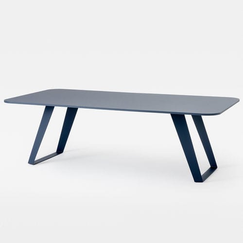 Table de travail contemporaine - MORGAN - Mara - en stratifié / en mélaminé / avec piètement en métal